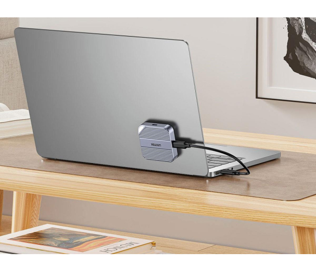 UNITEK Obudowa magnetyczna SolidForce Reefer USB-C do M.2 SSD (NVMe S1244AGY01 - 1369171 - zdjęcie 7
